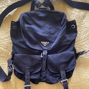 Authentic Prada Re-Nylon Saffiano Backpack
